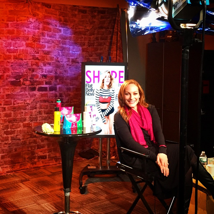 LaneCommGroup's tweet image. On set this A.M. with @Shape_Magazine's Cheryl Kramer Kaye
(@auntielapuerta) for @ceraveskin! #client #broadcast #PR