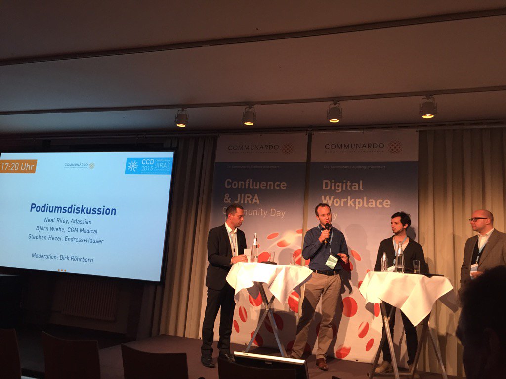 robtietze's tweet photo. time flies when you have fun already last agenda topic #ccd2015 #podiumdiscussion https://t.co/ebEV6N29Vx