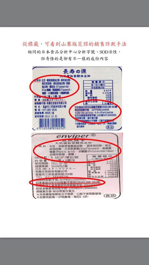 HdfffdHn9289954's tweet photo. 台灣在保健食品添加動物用藥的黒心廠商：順傑、康儷、康順，漂白後到大陸繼續騙 https://t.co/IpaYLhPIP5