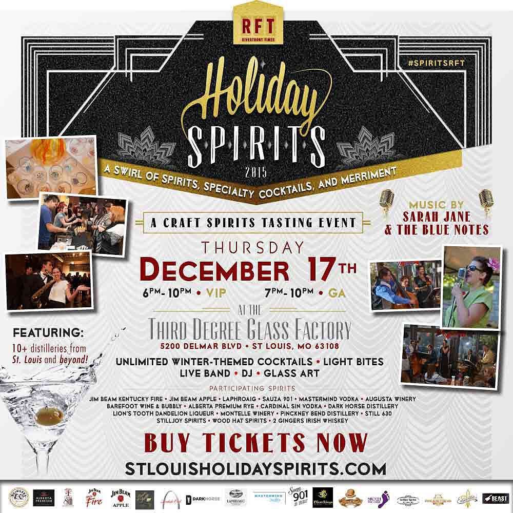 #HolidaySpirits is just a few weeks away. Unlimited local spirits, light bites from your f… ift.tt/1jivq1V