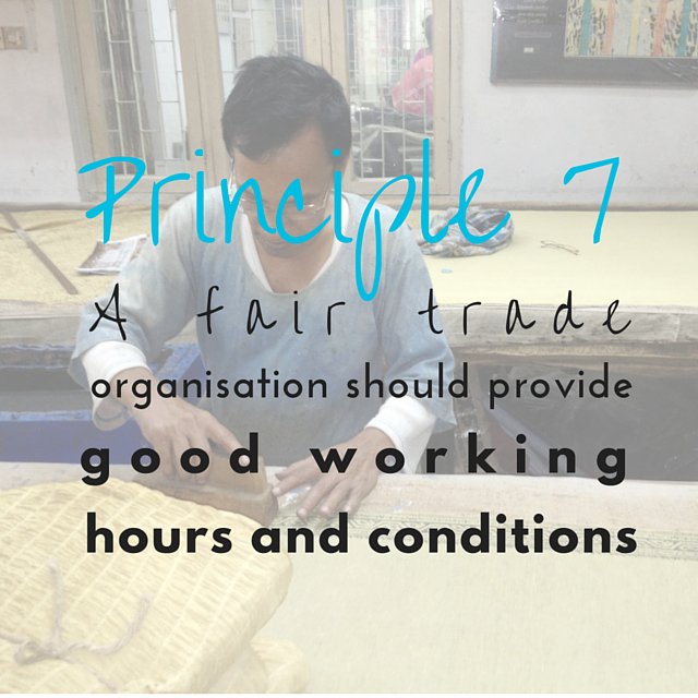 FairTradeNSW's tweet photo. The seventh principle of #fairtrade ensures good and safe working conditions. #nswfairtrade
 https://t.co/r5Iupf6dT0 https://t.co/zFb5LQfGDo