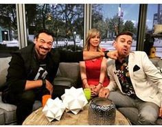 Monaper29's tweet photo. #TalkShowTuesday w. #alekspaunovic It's always exciting to have the big guy as a guest. #yetismash @CuddlePuddleNat https://t.co/S5UoOGBGdA