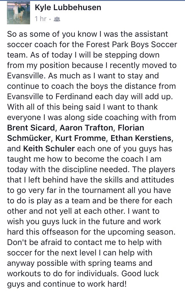 Forest Park Soccer tweet media