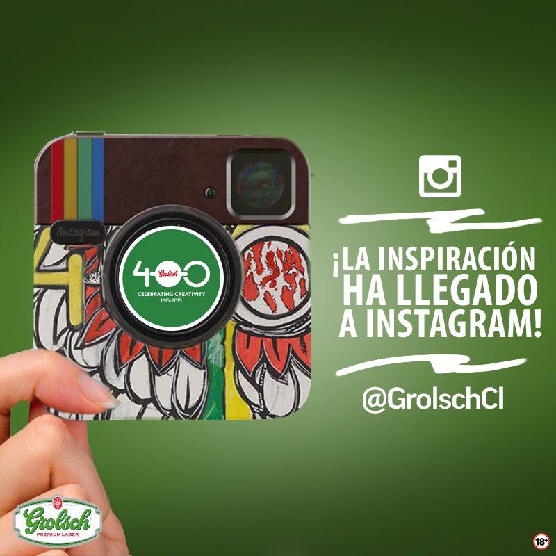 GrolschCL's tweet photo. ¡Encuentra la inspiración en Instagram! Descubre nuestra historia aquí: https://t.co/MiEueGzhAD #compARTEgrolsch https://t.co/vmjBWlR1tN