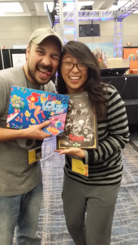 Huge thanks for the trade @humberto_ramos #MyMarvels and @herrerabox #Bitten! I'm not worthy. You guys are AMAZING!!