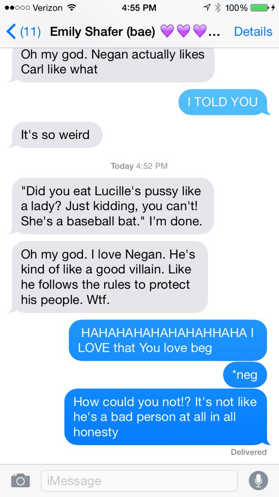 //Negan's cock fan club with <a href="/Olivia_TWDC/">Olivia</a> 💜