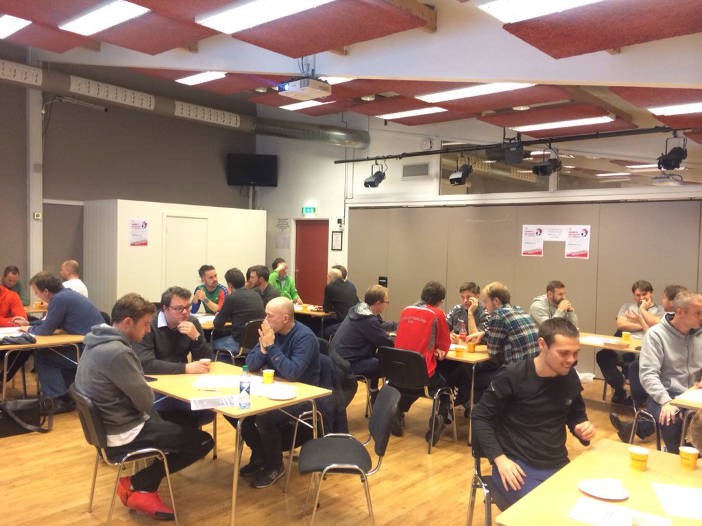 cskfan1945's tweet photo. Implementering av sportsplan i CSK Fotball! Nærmere 40 deltakere. #Fotballutvikling @tronderfotball  @NFF_info https://t.co/lTB9DufvBk