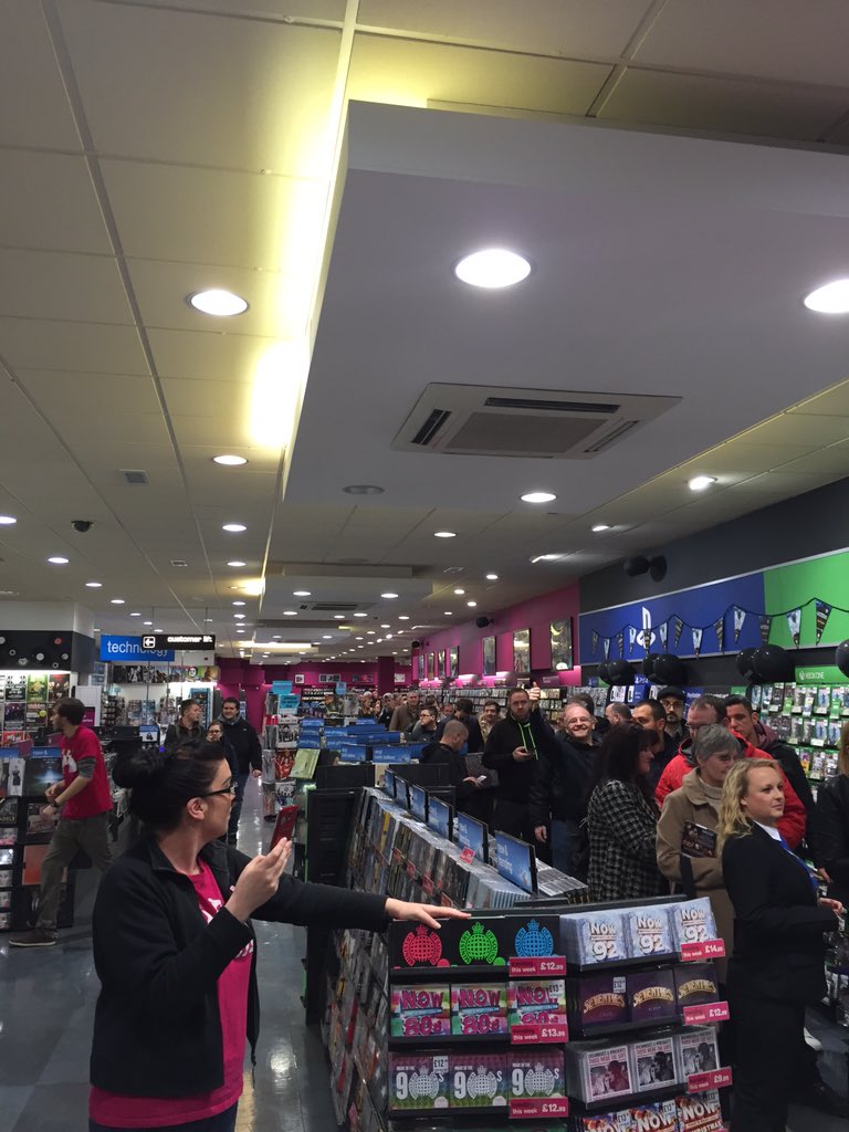 ian_fortissg's tweet photo. Great turn out so far for the @MrCalzagheFilm DVD signing in @hmvtweets #Cardiff https://t.co/CGJPsOJfj4