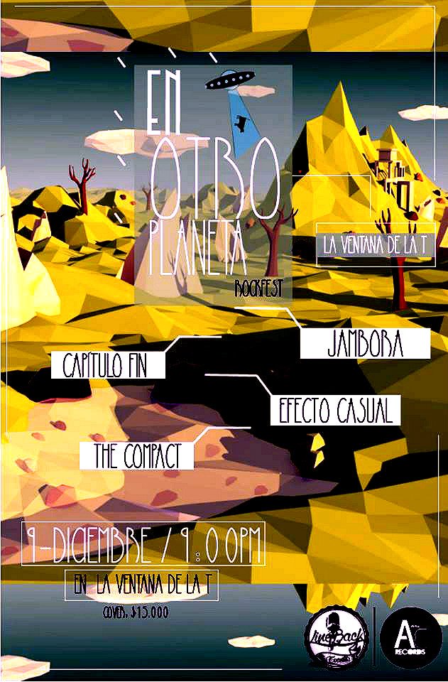 CapituloFin's tweet image. Próximo 9 de diciembre! #Capitulofin en @laventanadelat junto a @Jambora @the_compact_ y @EfectoCasual