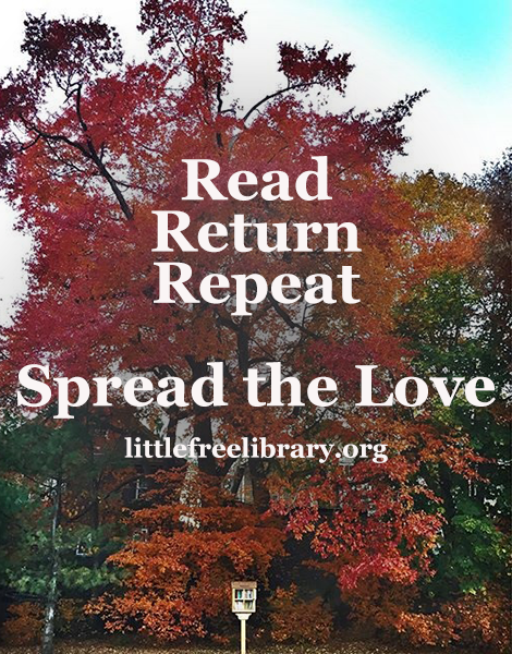 LtlFreeLibrary's tweet image. Read. Return. Repeat. Spread the love. #littlefreelibrary #freelittlelibrary #givebooks