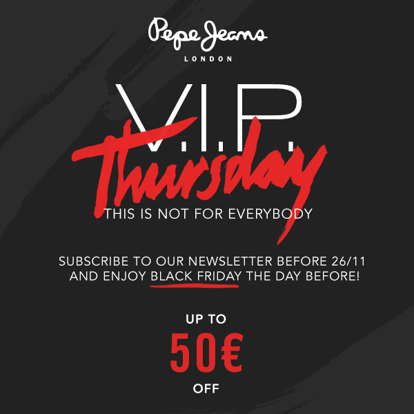 pepe jeans black friday