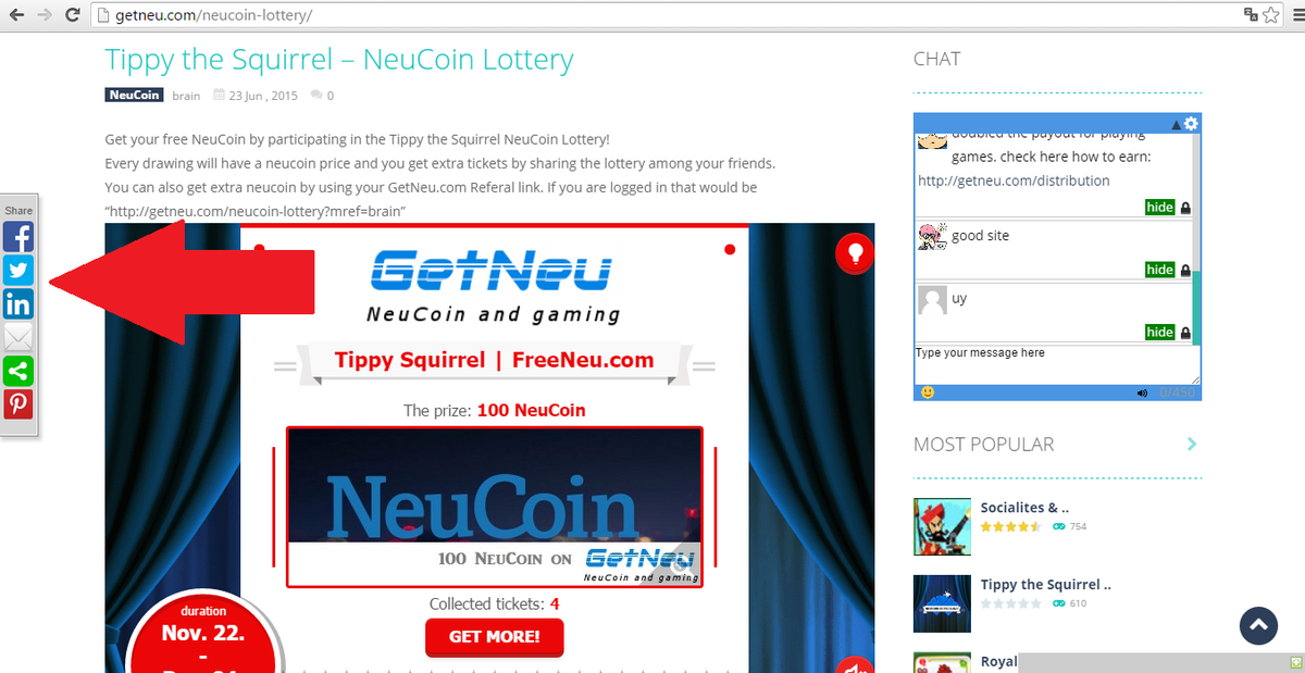 TippySquirrel's tweet photo. @indahpgs did you know that when you tweet, like, share and promote using these buttons you earn #NeuCoin https://t.co/mU26Up8RKv