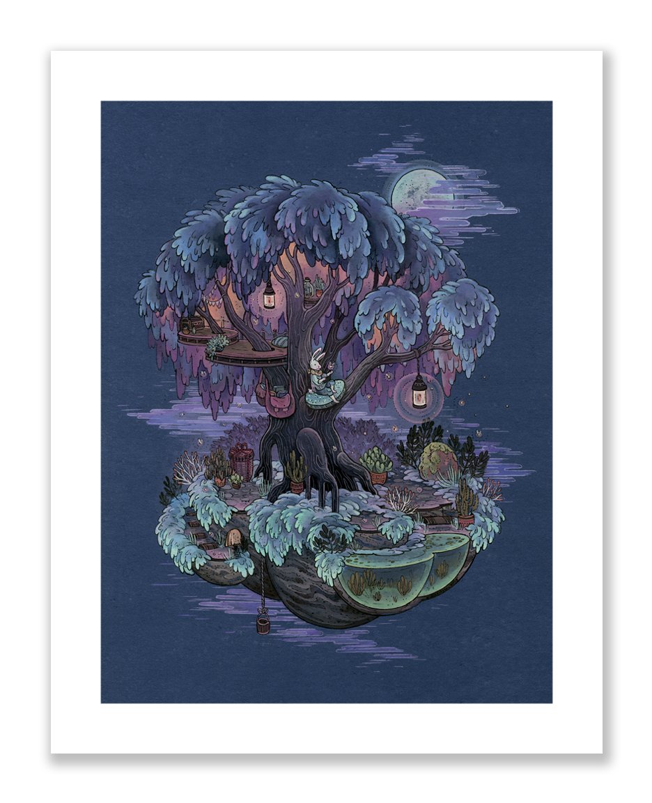 treeandtherock's tweet photo. New holiday print releases coming throughout this week! Here's the first by @nimasprout https://t.co/7yTQuueWRf https://t.co/mJ8nxGH9nS