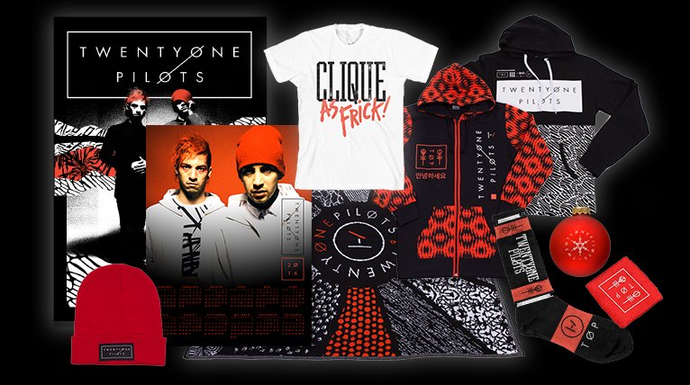 blankets, socks, ornaments oh my. clique as frick merch for the holidays. smarturl.it/top_store