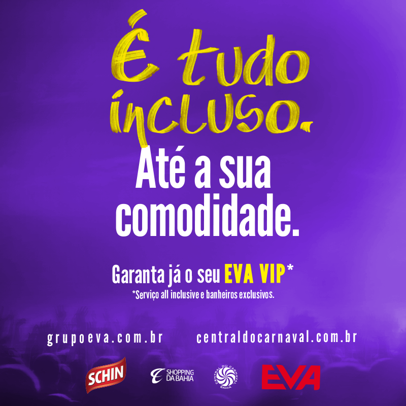 bandaeva's tweet photo. Quer curtir o circuito Barra/Ondina com comodidade? Vá para o EVA VIP!! #EvaVip #BlocoEva2016 #EvaNaBarra https://t.co/1ET0Mdl9eM
