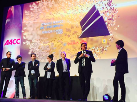OMD_EMEA's tweet photo. Gold for @OMD_France! C'est Simple campaign for Renault wins at the Effies- congratulations to all involved! #effies https://t.co/XbJdKy2zgh