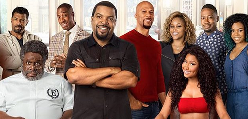 thefader's tweet image. Watch @NICKIMINAJ and @common in the #Barbershop3 trailer. thefader.com/2015/11/24/nic…