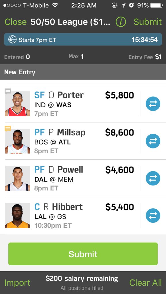 FreeBBCashLineups tweet media