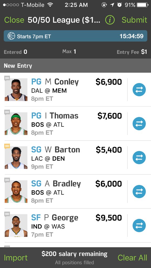 FreeBBCashLineups tweet media