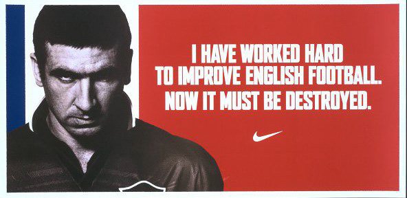 90s Football no Twitter: "A Nike advert Cantona from 1996. https://t.co/LaqnnD0evp" /