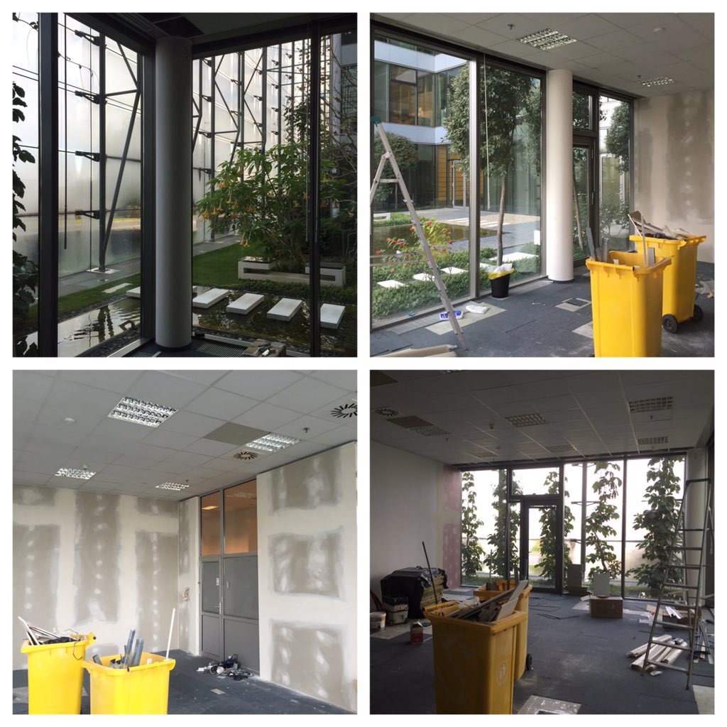 mihaze's tweet photo. Progress on #IBMStudios in #Prague, future home of #IBMiX. First #designthinking workshop in 2 weeks confirmed! https://t.co/JUXOZvairu