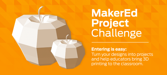 thingiverse's tweet photo. Join the #MakerED Challenge and help the world learn to design for 3D printing. https://t.co/d7ogTGrtgl https://t.co/U9sIXRw9BB