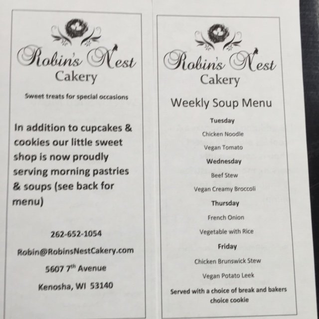 Did you know we now carry soup!  Pop in for a homemade $5 lunch deal (carry out only) :)