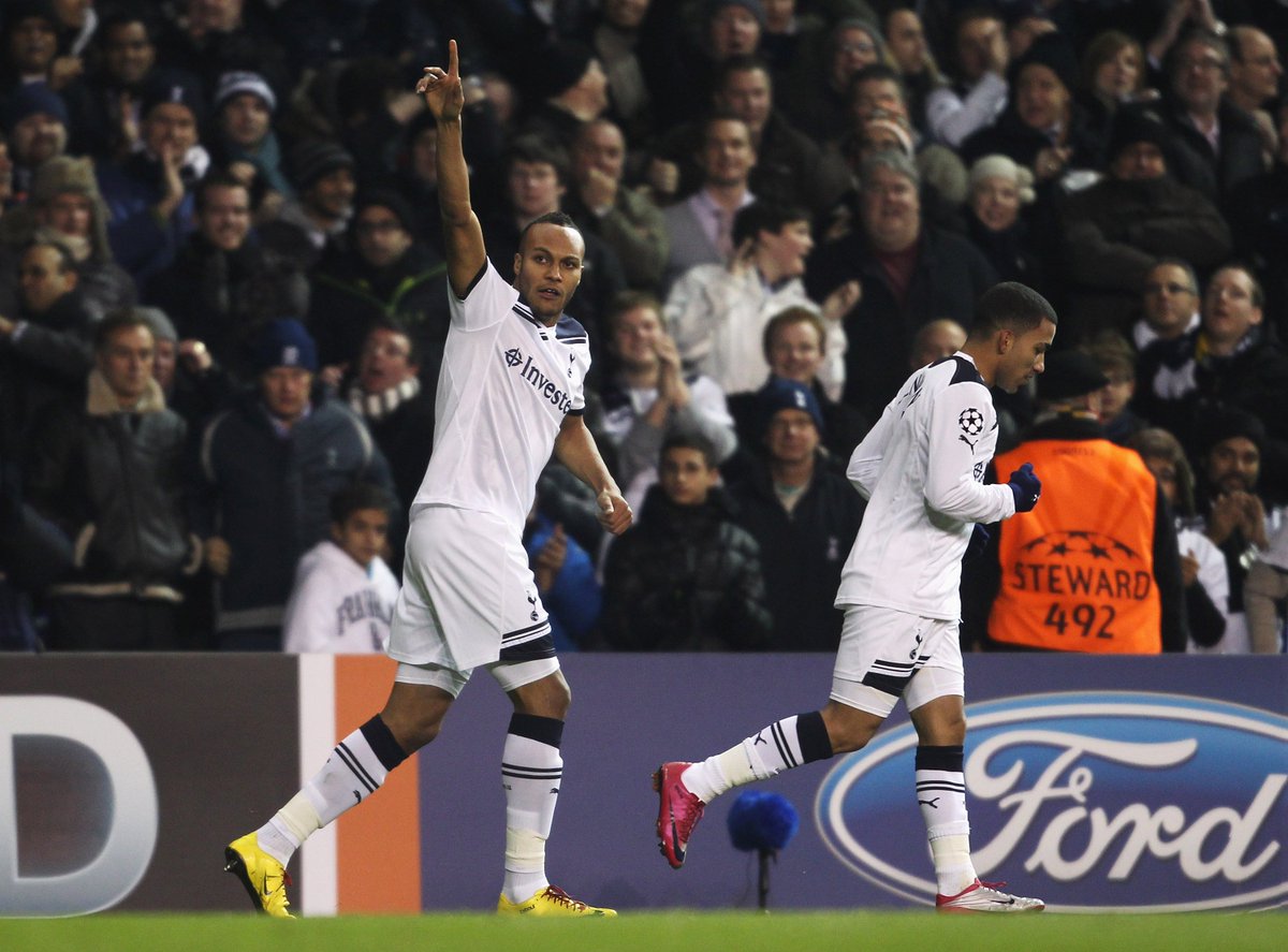 SpursOfficial's tweet image. On this day in 2010 we reached the @ChampionsLeague knockout stages with a 3-0 win over Werder Bremen at WHL! #COYS
