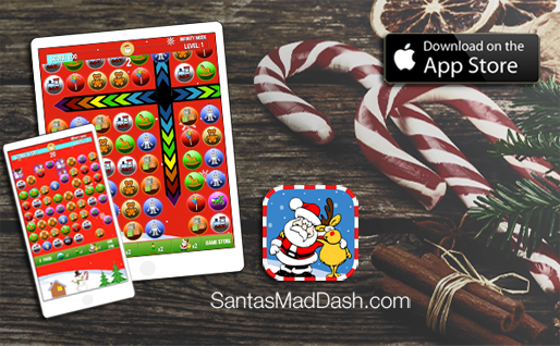 santasmaddash's tweet photo. Here's a tasty treat for #Christmas Play https://t.co/WsJV69dqRJ in #candy cane red! re-tweet the #app 'iness https://t.co/mHg0Xbj2zK