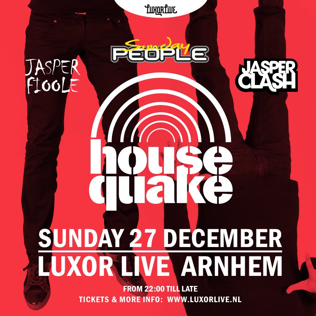 Ready for <a href="/HousequakeMusic/">HOUSEQUAKE | Roog & Erick E</a> ? Dec 27th they are back <a href="/LuxorLive/">Luxor Live</a>!