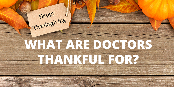 BoardVitals's tweet photo. What Are Doctors Thankful For? https://t.co/GRWQLyG1xs https://t.co/kQz1p6oGR4