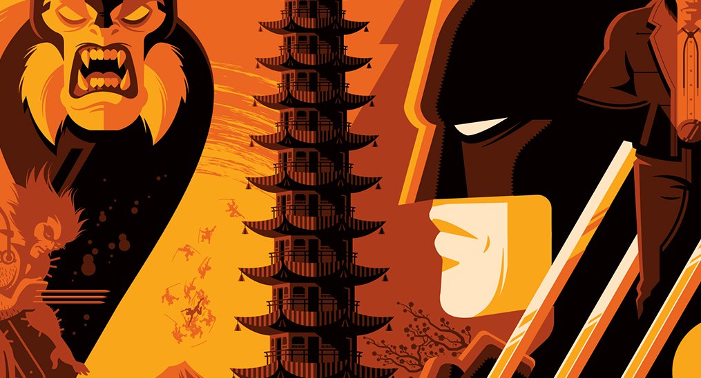 More #SniktBamfThwip reveals! <a href="/DisneyInsider/">DisneyInsider</a> just shared Tom Whalen's rad Wolverine posters: bit.ly/21ev4vp