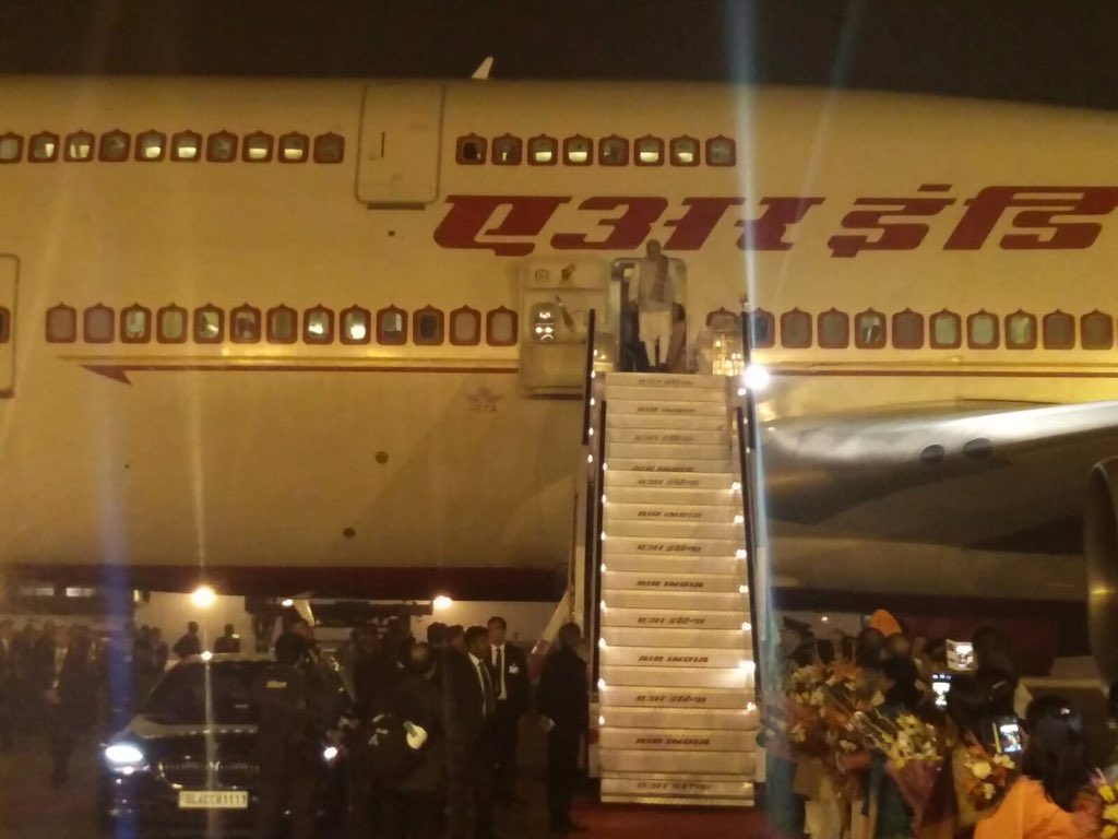 PMOIndia's tweet image. Two nations, key summits, bilaterals, investment focus, diaspora connect &amp;amp; more...PM back after a fruitful visit.