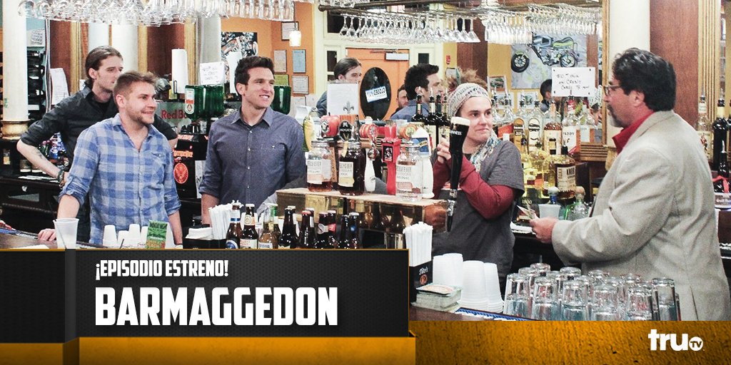 truTVLA's tweet photo. ¿Qué pasaría si TU bar… fuera manejado por tu competidor?BARMAGEDDON, a las 7:00 PM (MX) - 22:00 (AR) https://t.co/jJN2G0H0tI