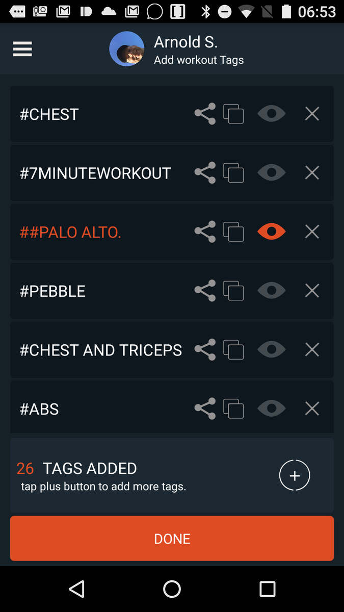 121Gym Workout App tweet media