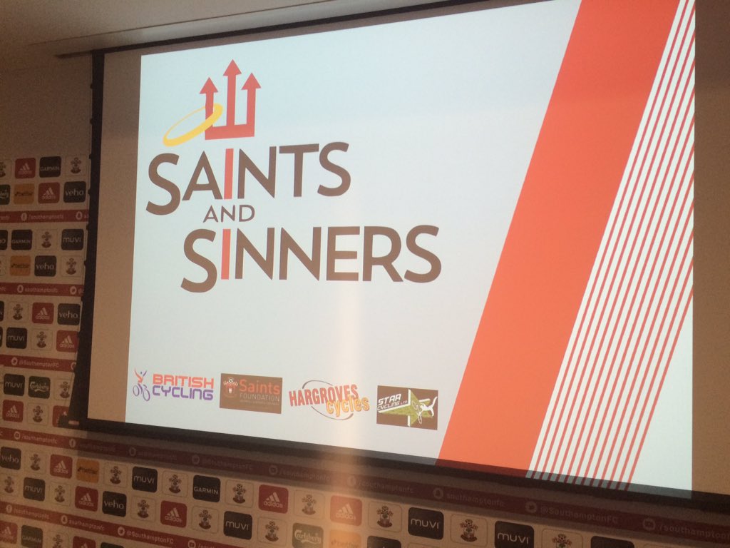StarCyclingLTD's tweet photo. We will be supporting the #SaintsandSinners #saintsfoundation throughout next years incredibly fun cycling schedule https://t.co/91qcpCtEZE