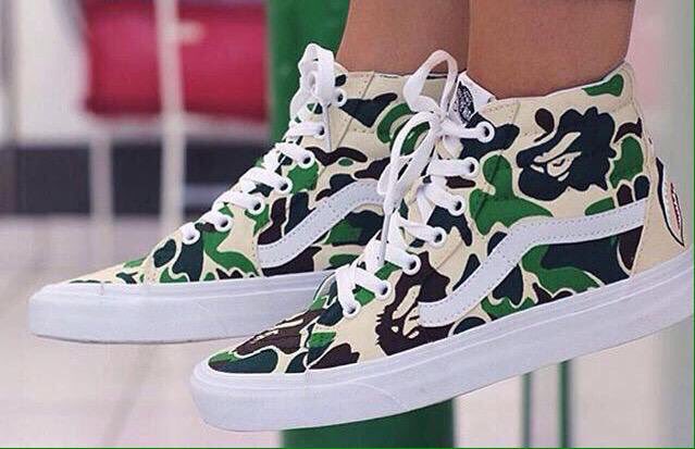 bape vans sk8 hi