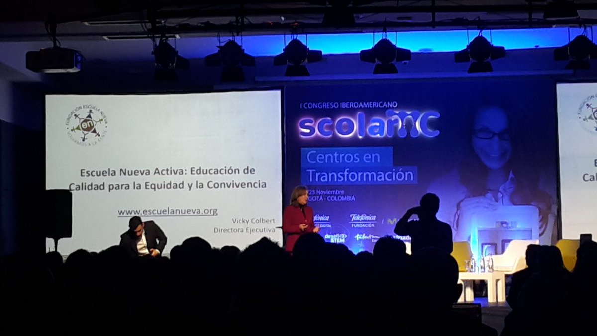 andresrtorres's tweet photo. Escuela nueva #VickyColbert @Escuela_Nueva @ScolarTIC #ScolarTicColombia https://t.co/1ycDwirymK