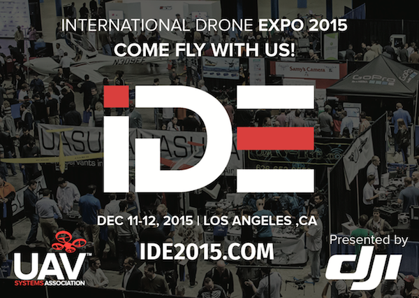 ConventionLA's tweet image. Come fly with us @Intdroneexpo 12/11-12/12! Register &amp;amp; buy tickets today: ow.ly/Ul1WE