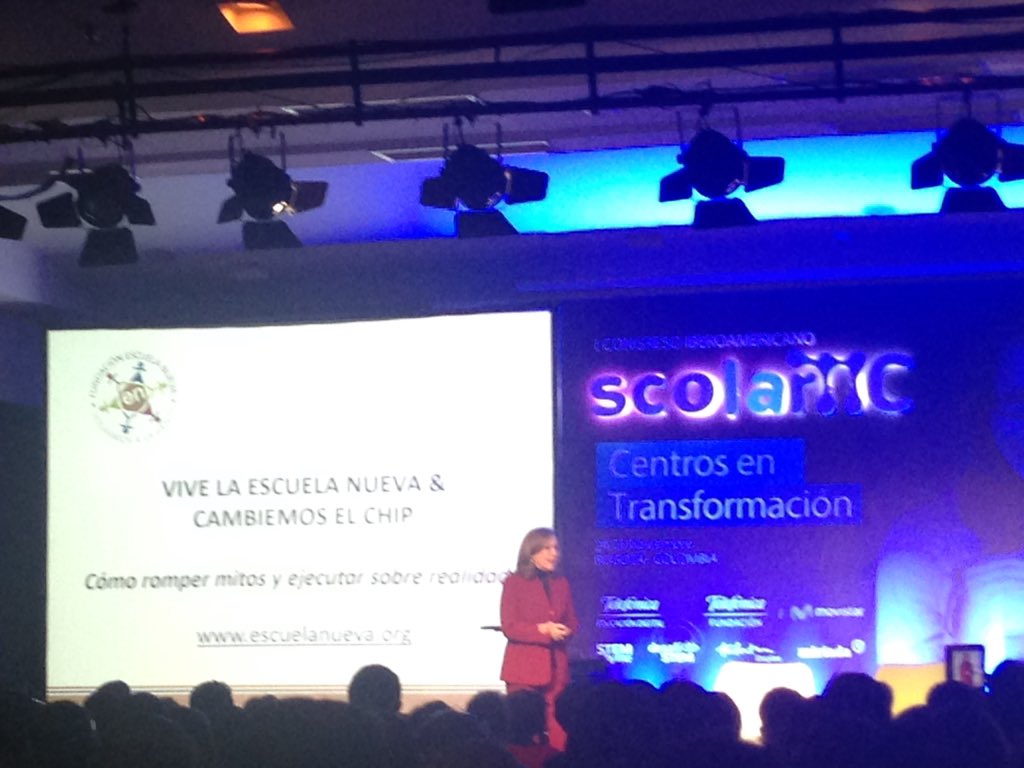 TribuLatam's tweet photo. #VickyColbert Dir #FundacionEscuelaNueva @ScolarTIC #ScolarTicColombia @Ministerio_TIC @Mineducacion #TribuEmprende https://t.co/urhBFKZMUB