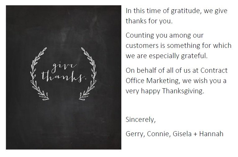 COMIncMN's tweet photo. We #GiveThanks for you! https://t.co/k4XSoQxqDN
