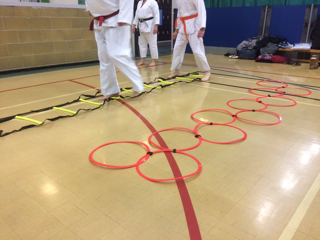 Sensei brought new toys for us to play with tonight!