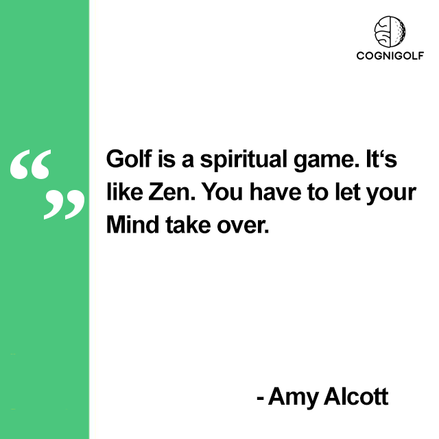 CogniGolf's tweet photo. "Let your mind take over" - @LPGA @GolfHallofFame #golf legend #AmyAlcott shares the insight that won 5 major champs https://t.co/VElvGnmTIm