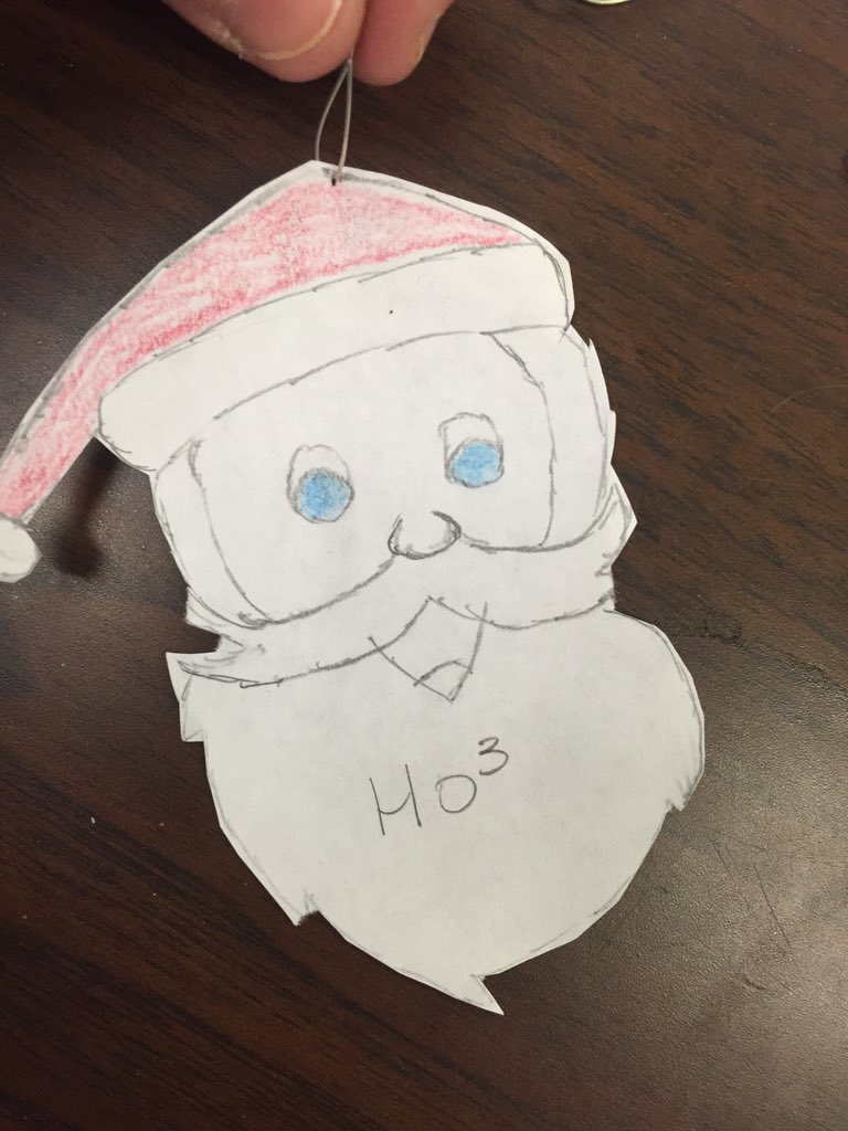 MrsRhyneVHHS's tweet photo. It's never too early to decorate for the holidays! #vhhspride #mathtree https://t.co/znZ5NszPgU