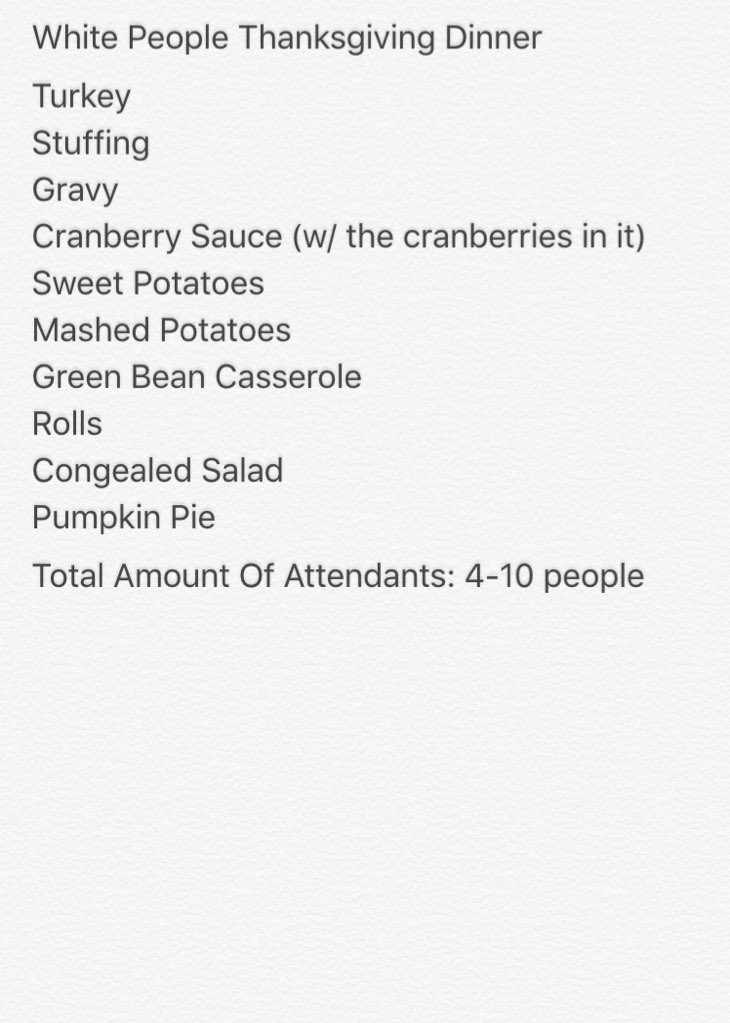 Jailah 🦋 On Twitter: "White People Thanksgiving Dinner Vs Black People  Thanksgiving Dinner 😂 #Thanksgivingwithblackfamilies  Https://T.co/F1Uvuan3Fa" / Twitter