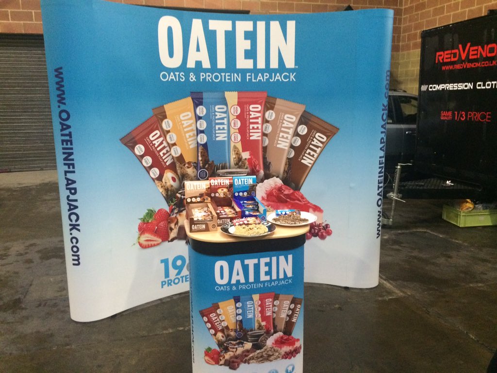 DickaDixon's tweet photo. @OateinFlapjack making waves in the European Sports Nutrition market #weraisedthebar 👍 https://t.co/Vmvme2UZhN