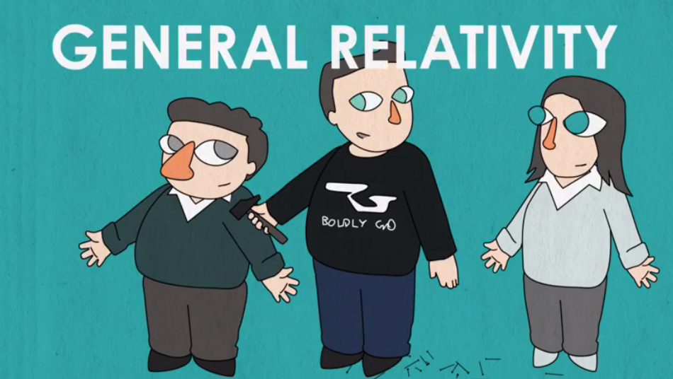 BBCEarth's tweet photo. General relativity is famously complicated, so we’ve explained it in 5 minutes https://t.co/9o1XgtfgWF https://t.co/95YE5BSf65
