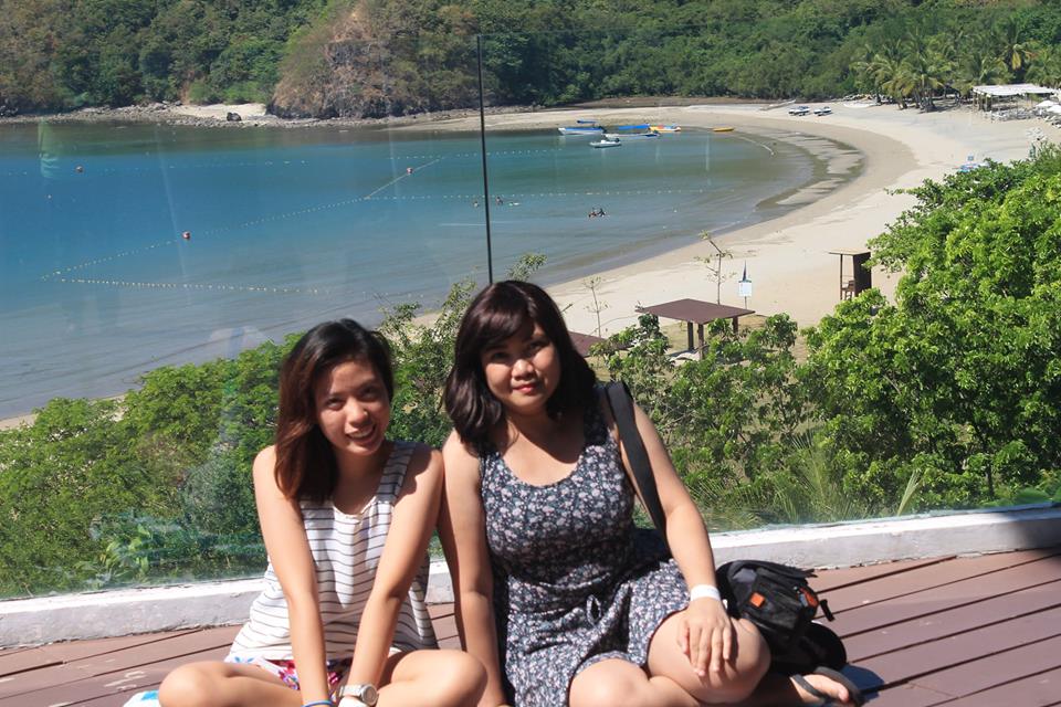brilloncandice's tweet photo. Exploring the priceless view of Pico de Loro outside the glass chapel of St. Therese of the Child Jesus with sissy. https://t.co/PK7syDMUC6