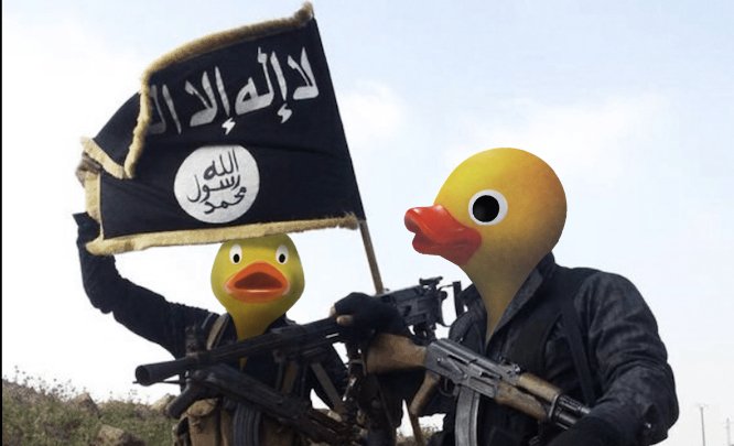 funnystuffnjunk's tweet photo. ducka ducka mohammed Jihad #ISIS https://t.co/LelXoTbgng