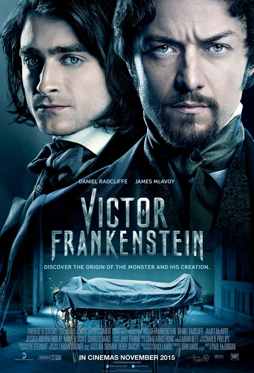 cinema21's tweet photo. Recreate life. VICTOR FRANKENSTEIN tayang mulai hari ini di bioskop. Info jadwal https://t.co/QQCbNpOECS https://t.co/JXDcIoMabC